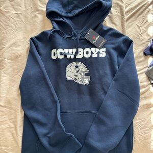 Fanatics Navy Blue Cowboys Hoodie